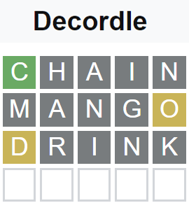 Decordle